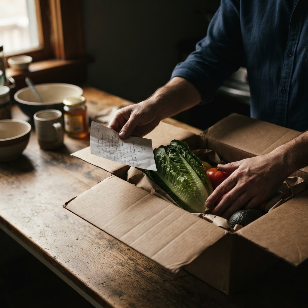 Recovery starts when someone owns the problem A small brand owner documenting a damaged shipment in a packing room