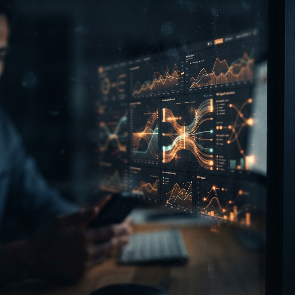 One target can hide three very different businesses inside the same campaign. Dark editorial visualization of local lead signals converging into one campaign target